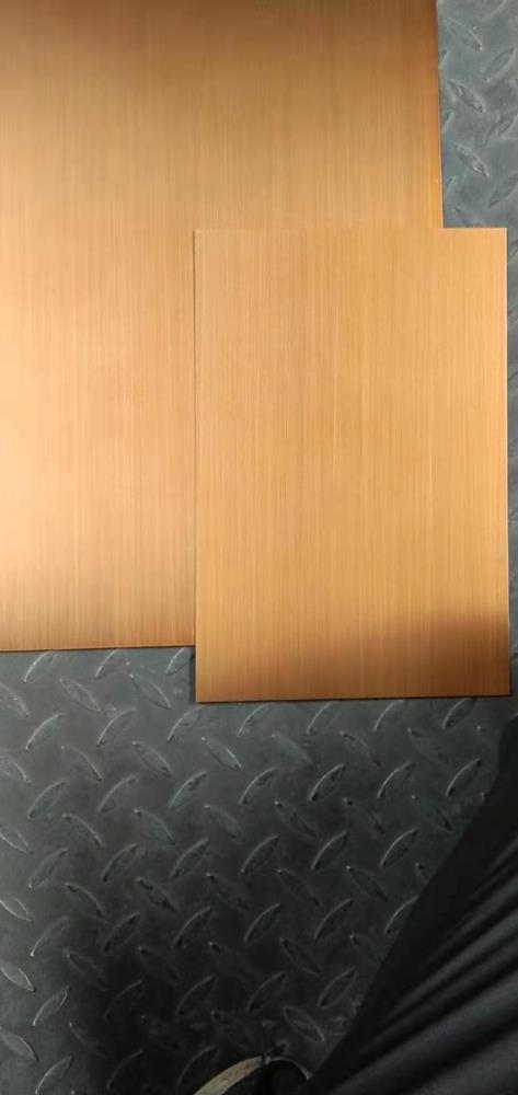 【手工拉丝发黑黄铜】手工拉丝发黑黄铜不锈钢板