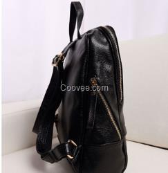 廠家定制ed-008真皮男女休閑背包定制_東莞皮具廠