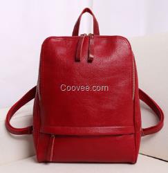 廠家定制ed-008真皮男女休閑背包定制_東莞皮具廠