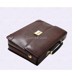 真皮定做ed-018真皮男士真皮公文包定制_皮具廠家