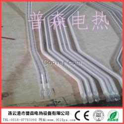 玻璃烘烤爐用雙孔石英加熱管