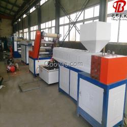 塑料拉絲機 扁絲防塵網拉絲機 生產線