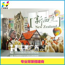 機器切割pvc背景板 背景板噴繪 寫真噴繪制作 KT板刻形