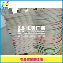 深圳PVC板背膠裱雙面噴繪 高清寫真 造型裁切供應 可定制