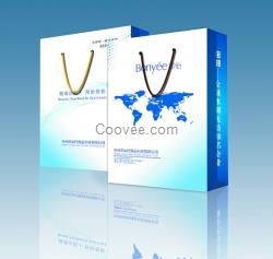 2017年新款服裝包裝紙袋 購物紙袋 彩色紙袋