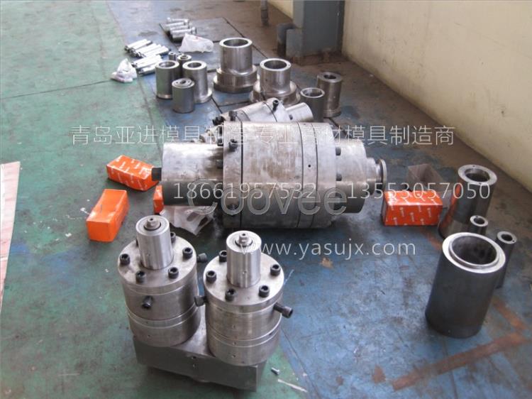 PVC穿线管模具-北方PVC一出二穿线管模具