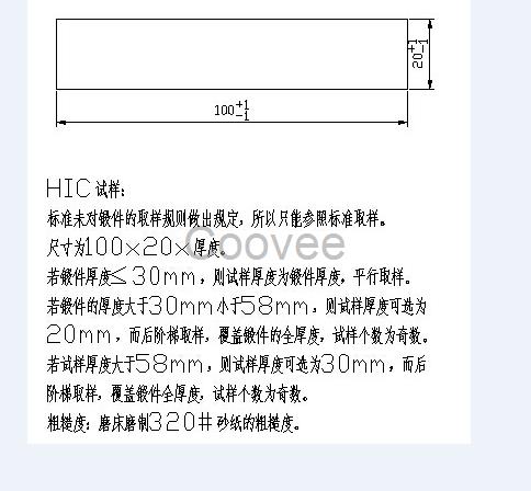 HIC试验抗氢脆检测