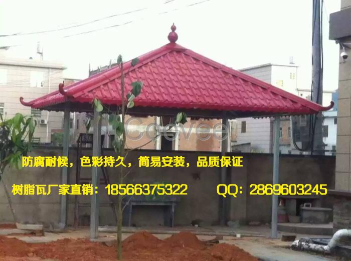 湖南邵陽樹脂防腐瓦-景區樹脂裝飾瓦-樹脂古筒瓦廠家