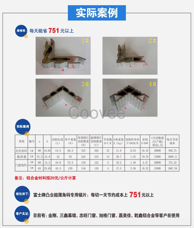 江苏昆山丰金锐刀具铝合金锯片生产厂家