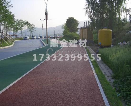 彩色沥青道路