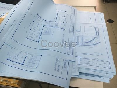 涪陵蓝图打印工程图纸装订