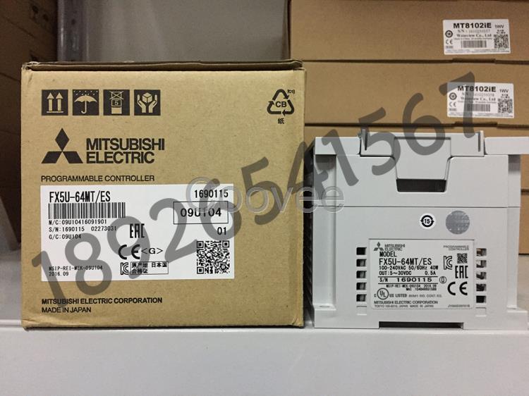 三菱FX5U系列PLC带模拟量以太网MODBUS功能4轴定位
