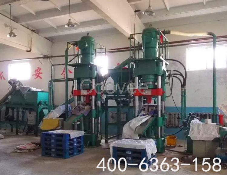 銘澤機械鐵屑壓塊機性能高易操作