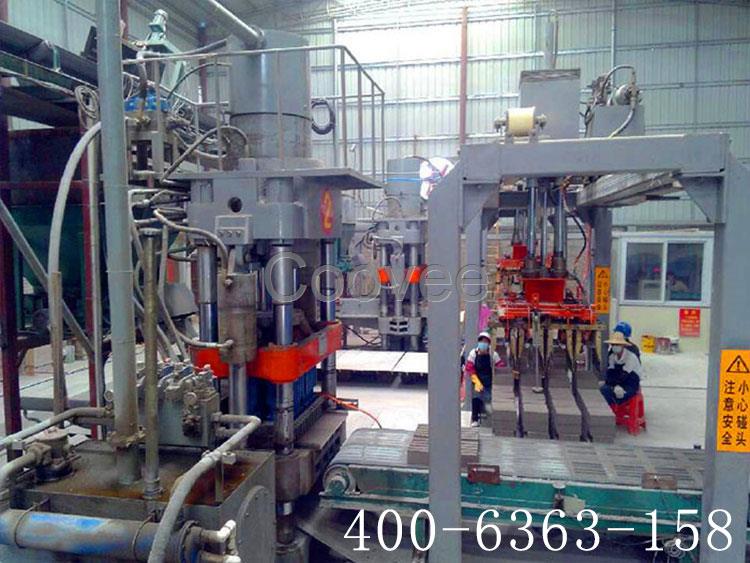 銘澤機械靜壓磚機施力平穩