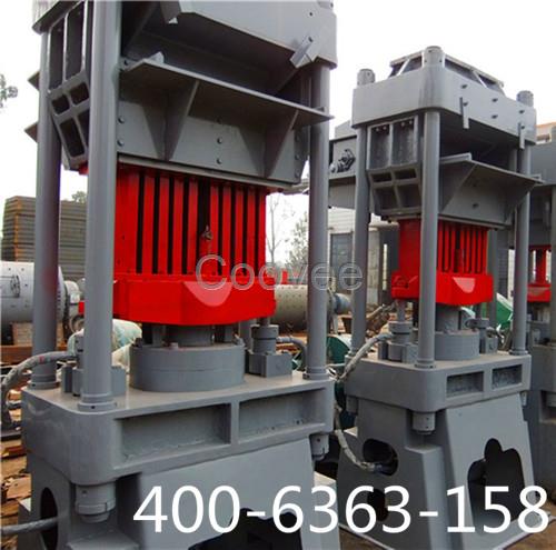 銘澤機械大型滑石粉壓塊機具有良好導向