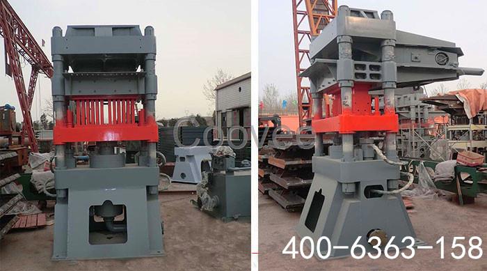 銘澤機械大型滑石粉壓塊機具有良好導向