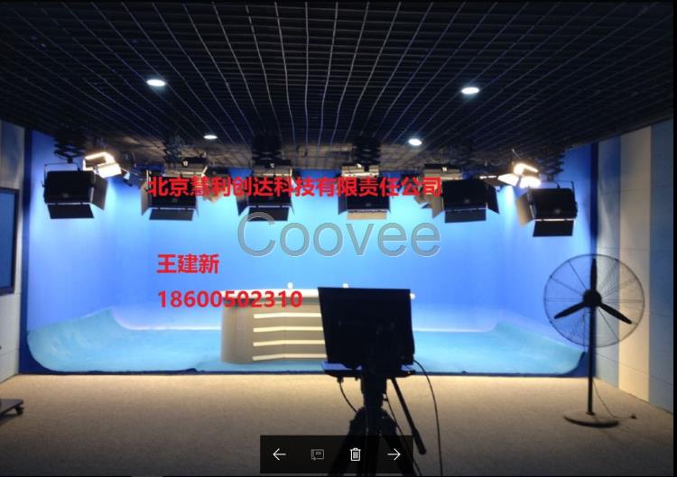 慧利創達虛擬演播室搭建制作播音主持演播室建設