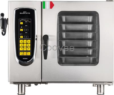 索倫托全自動6盤商用蒸烤箱