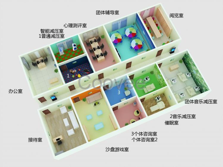 心理健康教室心理咨询室配备清单