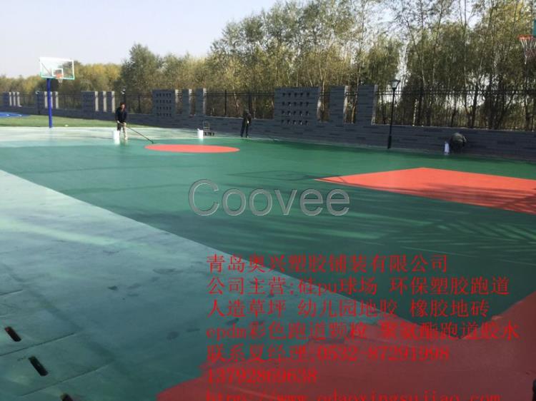 山东塑胶跑道生产厂家塑胶跑道材料施工