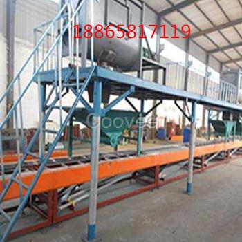 供應新型防火勻質板切割機生產線全套設備勻質復合保溫板生產線