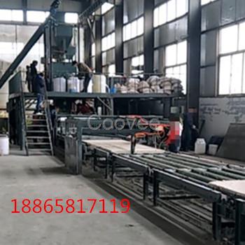 供應新型防火勻質板切割機生產線全套設備勻質復合保溫板生產線