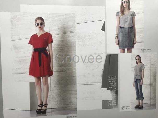 五道口服裝市場歌瑞鑫時尚品牌女裝加盟時尚女裝批發5到15元