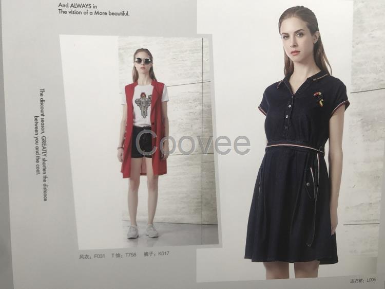 五道口服裝市場歌瑞鑫時尚品牌女裝加盟時尚女裝批發5到15元