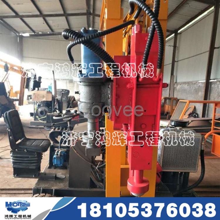 全液壓公路護欄打樁機公路護欄打鉆一體機護欄鉆孔機