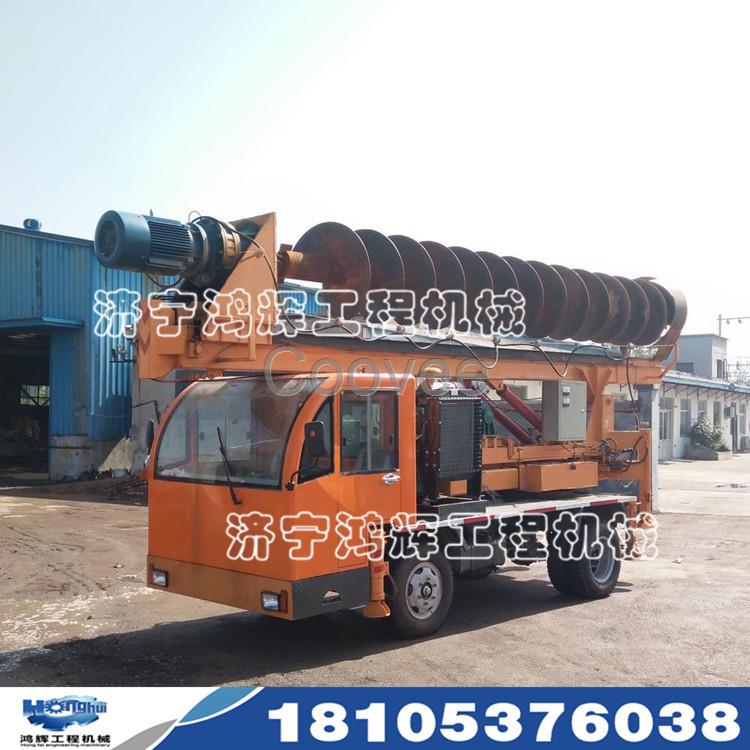 建筑打樁機螺旋鉆孔機長螺旋打樁機地基打樁機