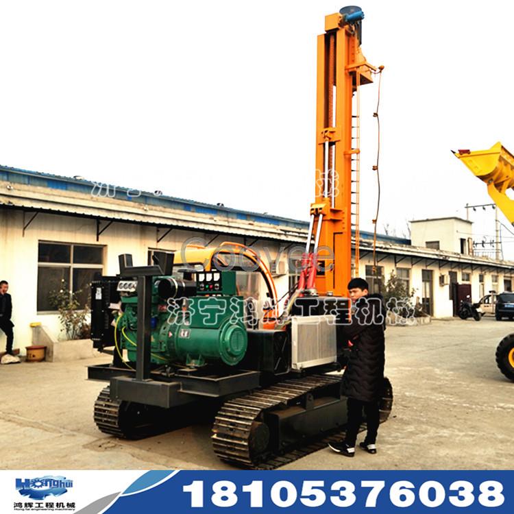 光伏打樁機履帶光伏打樁機光伏地樁打樁機光伏電打樁機