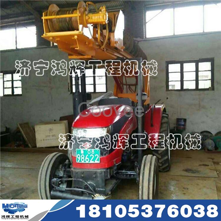 拖拉機打樁機凍土專用電線桿打樁機拖拉機挖坑機電線桿鉆孔機