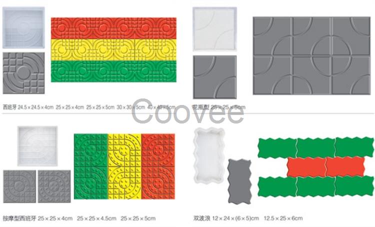 路面磚塑料模盒-渭南路面磚塑料模盒-方瑞模具