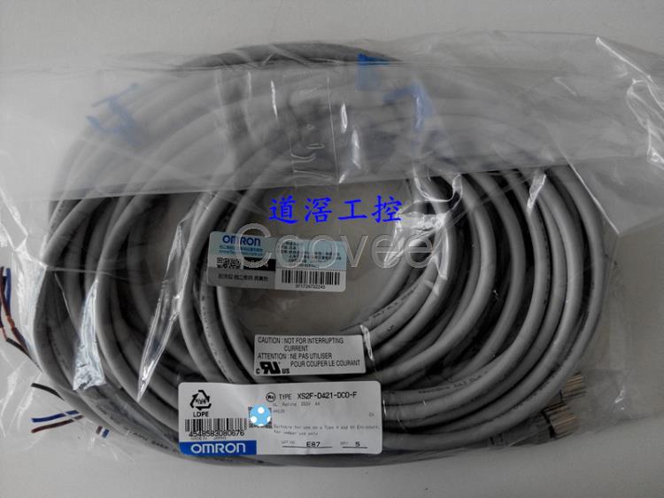 XS2FM12PVC4S2MOMRON歐姆龍連接器全新原裝