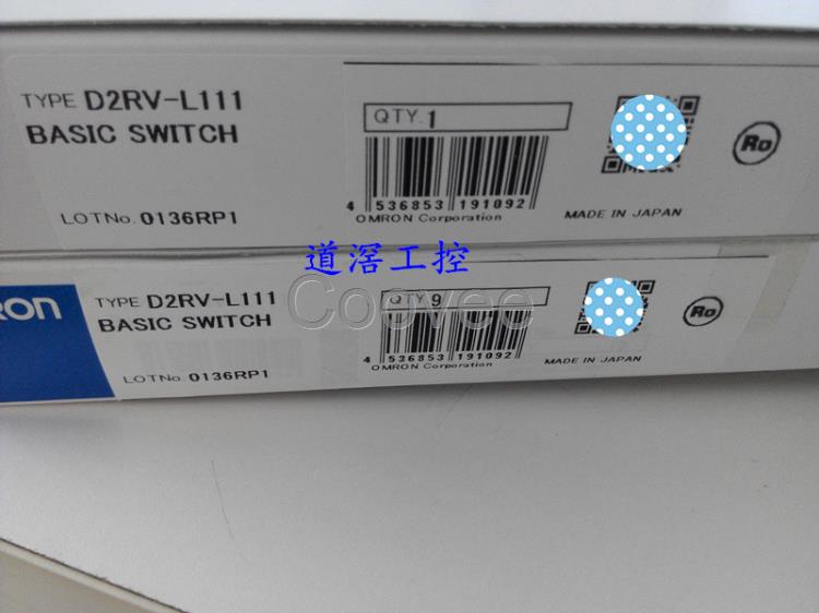 D2RVL111OMRON歐姆龍微動開關全新原裝