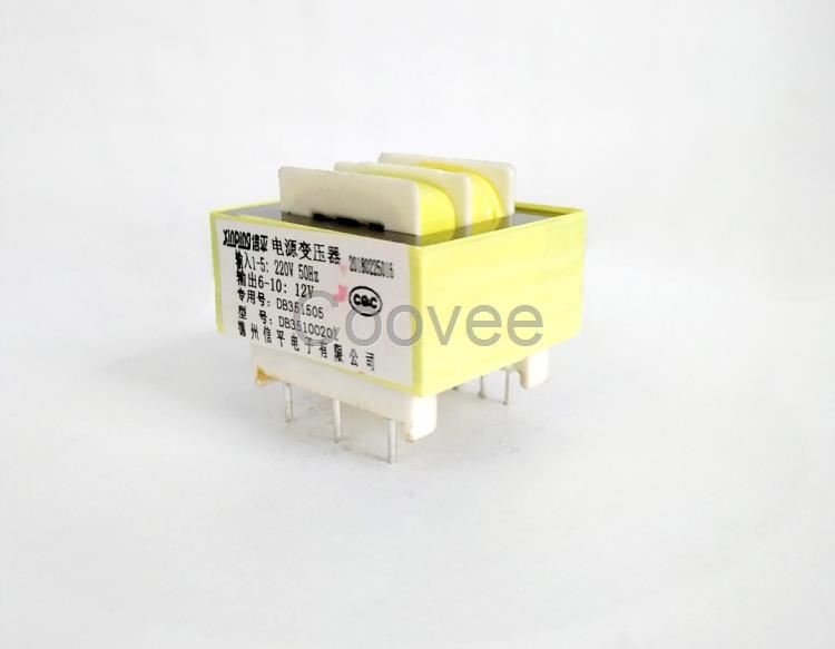 德州批發220V變12V插針式電源變壓器DB35100201