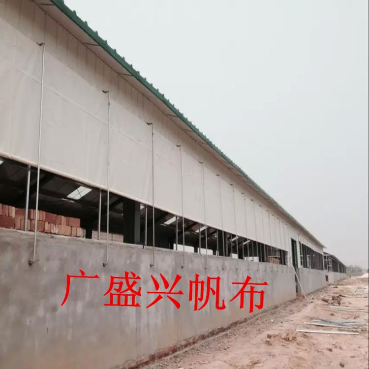 福建猪场卷帘-福建猪场卷帘布加工-猪场保温卷帘