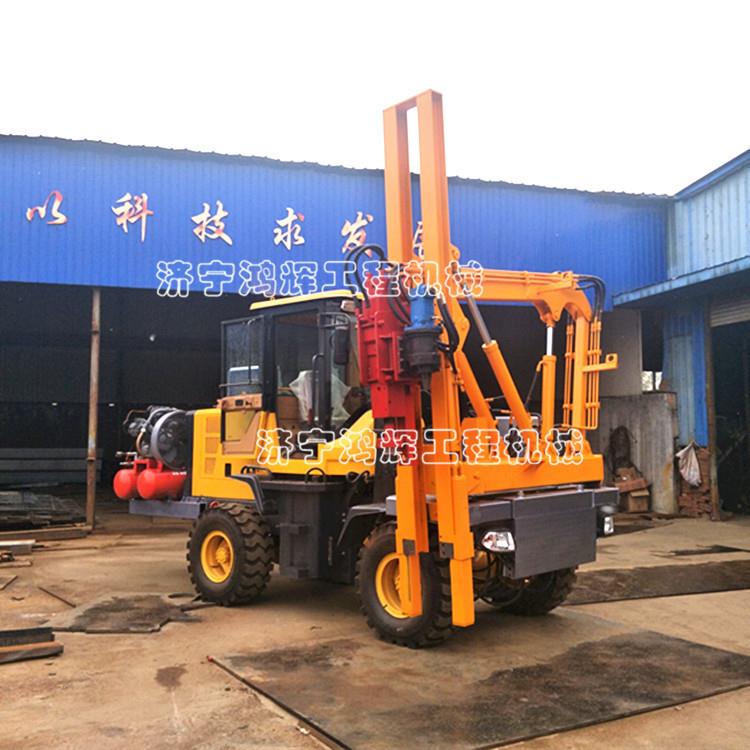 公路波形護欄打樁機 直銷公路波形護欄打樁機 公路護欄打樁機廠