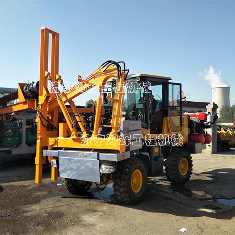 公路波形護欄打樁機 直銷公路波形護欄打樁機 公路護欄打樁機廠