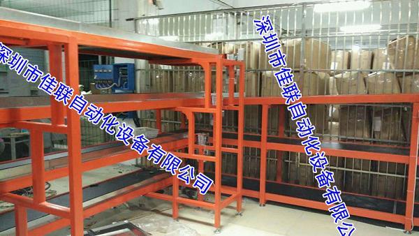 電商多層快遞分揀線多層流水線皮帶機