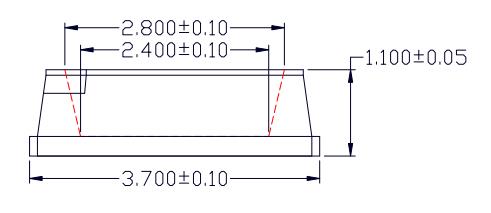 SMD3535内置芯片灯珠断点续传LED透明屏设备灯全彩跑马