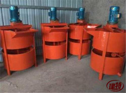 河南建特雙層灰漿攪拌機JW200廠價直銷