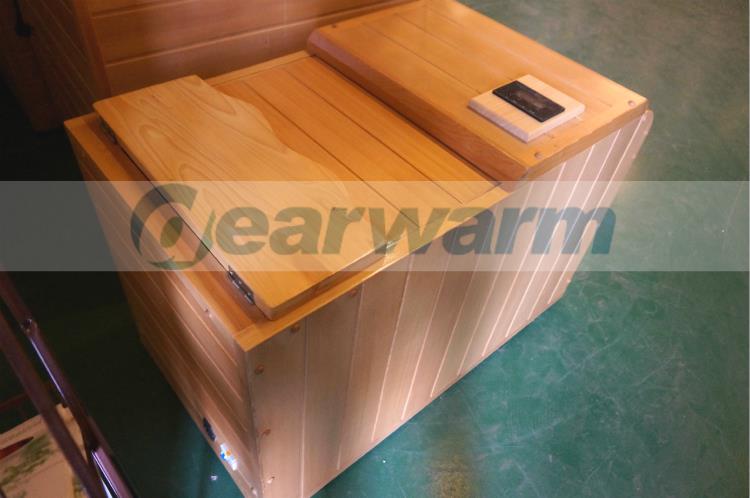 廠家直銷遠(yuǎn)紅外能量養(yǎng)生倉家用汗蒸房半身理療熏蒸箱桑拿排毒機(jī)木