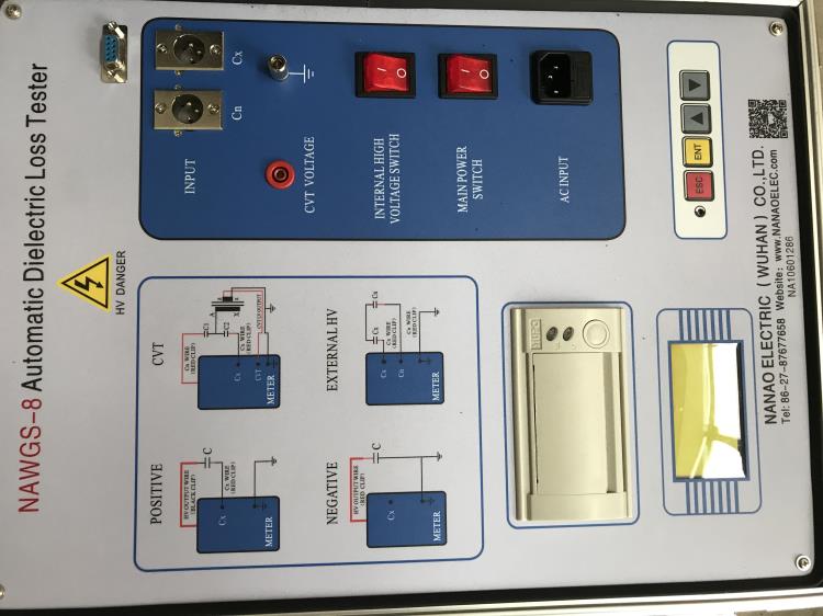 南澳电气生产的NAWGS全自动抗干扰异频介质损耗测试仪