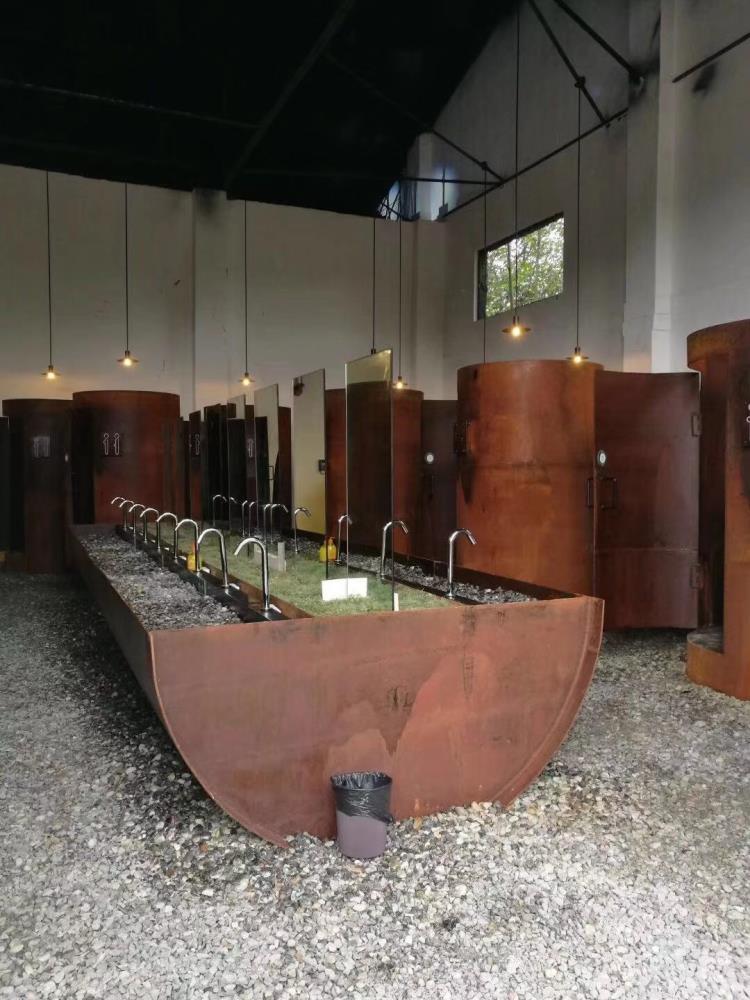 重慶5mm厚耐候鋼板批發-銹黃色耐候板定做加工