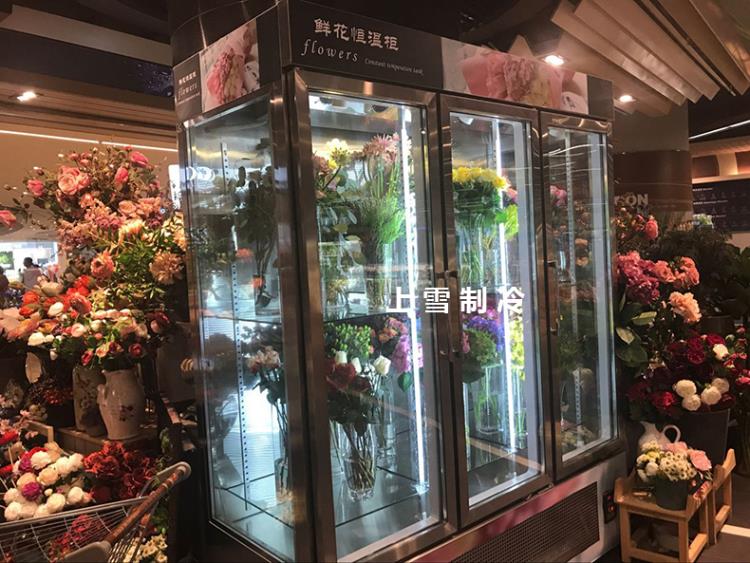 定做鲜花展示柜厂家 风冷鲜花保鲜柜成都