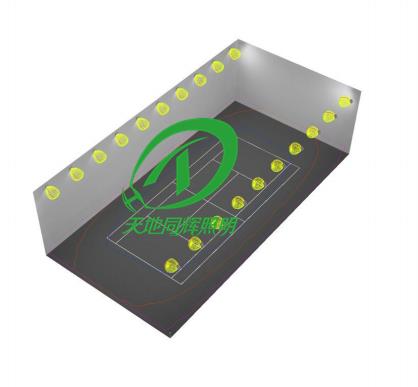 10米室内网球馆LED照明灯 天地同辉牌网球馆灯