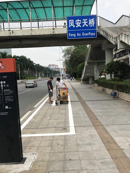 惠州热熔划线惠州车位划线惠州道路划线