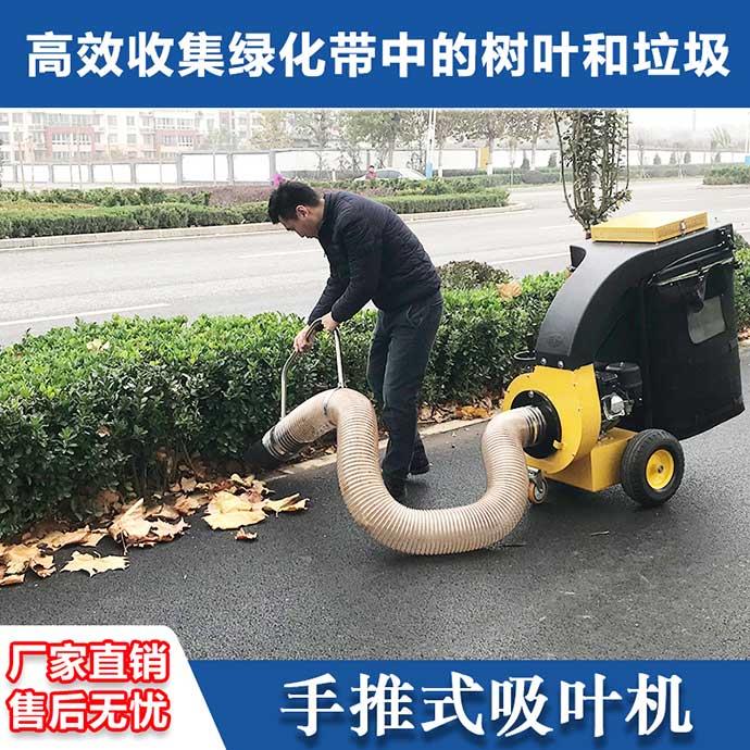 【吸叶机】手推式吸叶机 环卫道路落叶收集车 市政园林树叶收集器