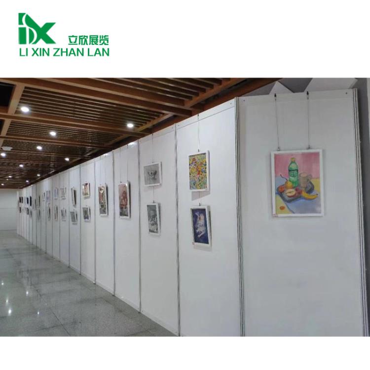 立欣厂家出售八棱柱展板 书画展板 八棱柱展架 pvc展板